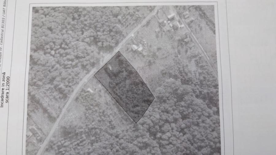 Teren intravilan 9.109m² + pădure 10.000 m² – 6 loturi cu utilități, Babana (Gr - 2