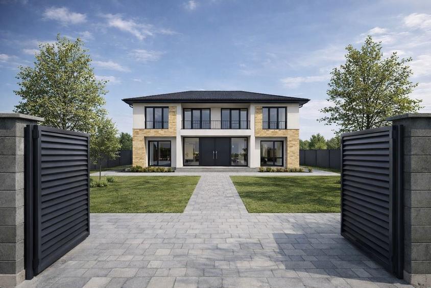 Vila individuala 280 mp 567 mp teren 6 dormitoare Granita Sector 5 acces STB 500m - 7