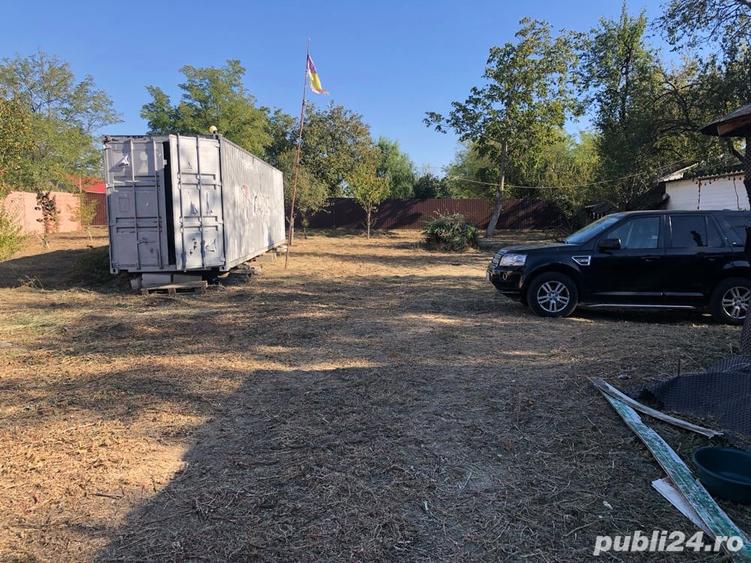 vand 1330 mp intravilan, cu casa batraneasca si container maritim HC, in Alexandru Odobescu,Calarasi - 10