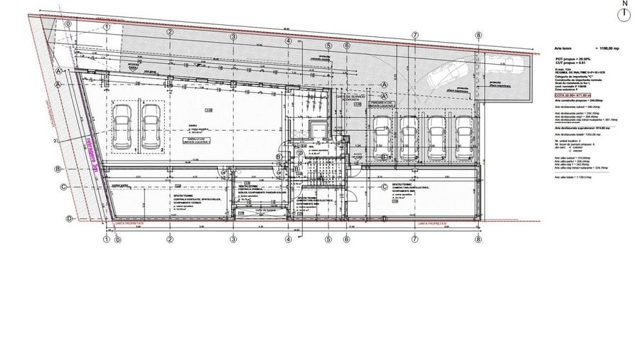 Teren cu autrizatie de construire Zorilor, ideal birouri, 1190 m2 - 4