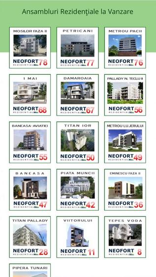 NEOFORT 11 -PROMOTIE 2 CAMERE cu LIVING 23 mp - MOSILOR DIRECT DEZVOLTATOR - 28