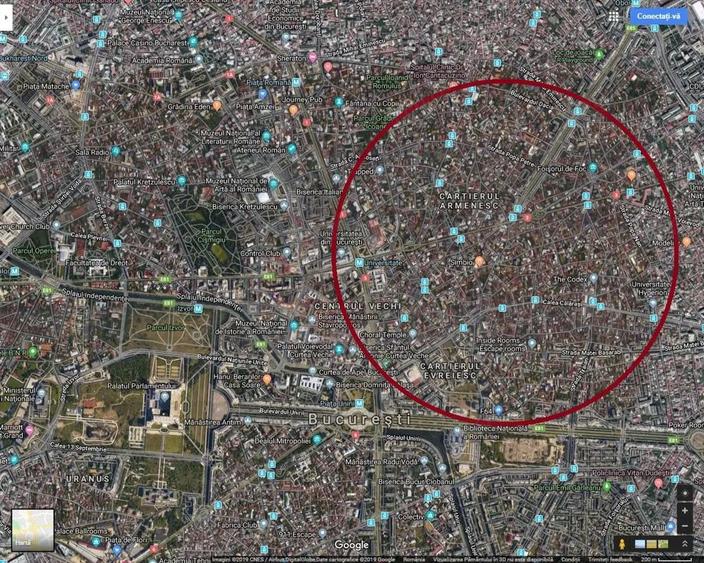 Zona Piata Rosetti teren 1200 mp ideal rezidential - 2