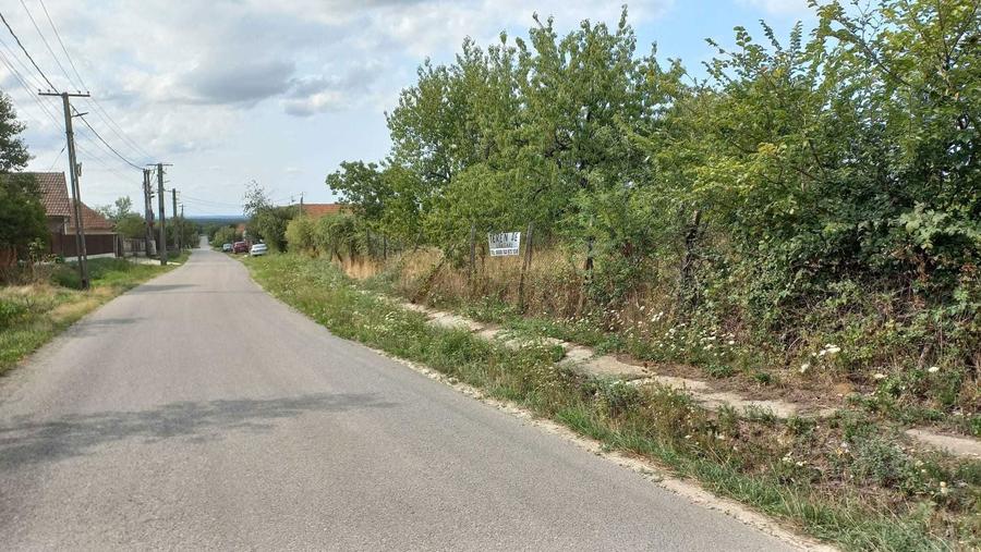 Vand teren in Sisterea, com. Cetariu, langa drum asfaltat, front 62ml - 2