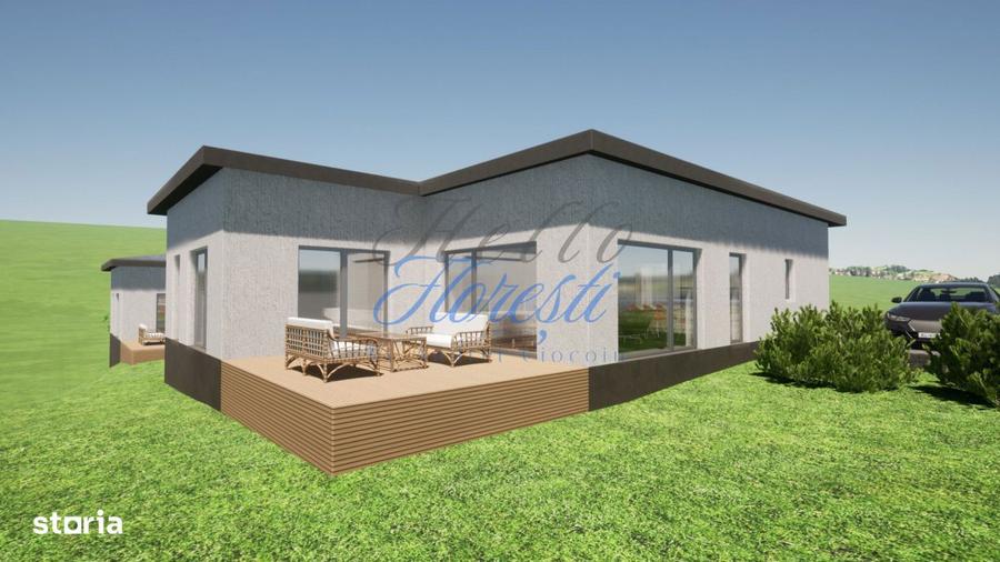 Casa 4 camere 120MP +480 MP Gradina+2 Parcari , Zona Popesti, Cluj - 4