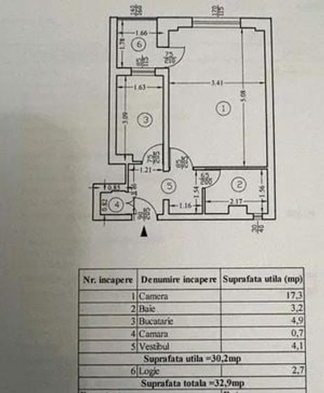 Garsoniera,Vitan,Auchan,bl.1983,MIXT,reabilitat,et.3/10,DECOMANDATA,Libera - 6