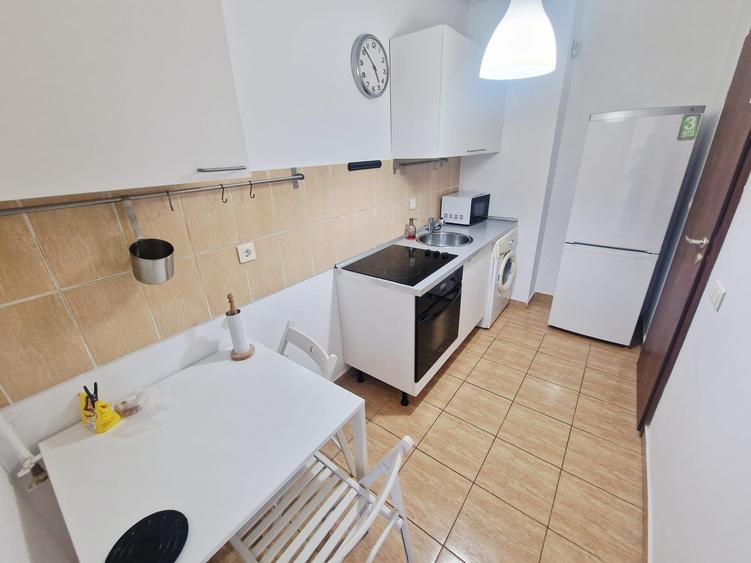 Garsoniera utilata si mobilata. terasa, centrala proprie de bloc, Titan - 5