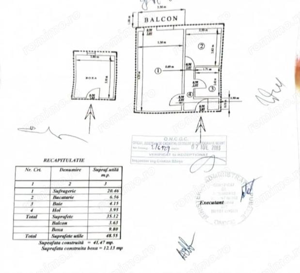 Apartament 1 camera, 49 mp, comision 0% la cumparator - 1