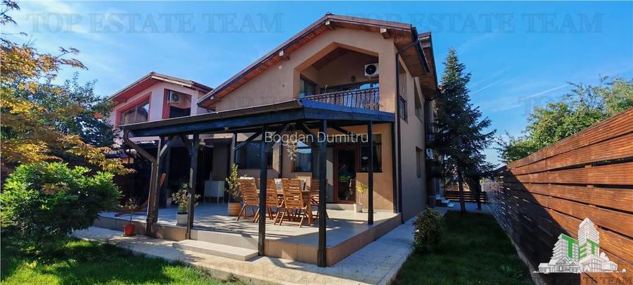 Vila superba, individuala 5 camere, teren 605mp, gradina amenajata, cu toate uti
