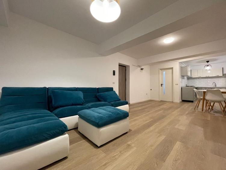 Compozitorilor, apartament 2 camere la demisol, mobilat si utilat, totul nou - 1