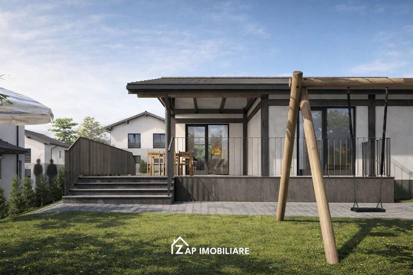 Casă Premium, 1 nivel,  4 camere, 700 mp teren, design modern, Livezeni - 3