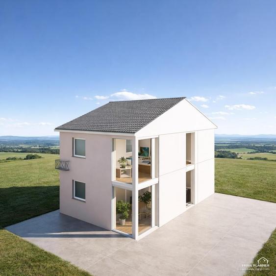 Casă individuală modernă – 4 camere ,124 mp utili , Teren 310 mp – Cristian - 1