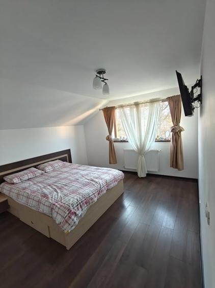 Casă P+M cu placă de beton, teren 450 mp, curte amenajată – Giurgiu, Str. Negru - 13