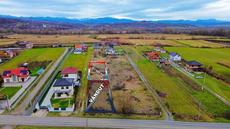 Teren de vanzare in Sacalaseni - zona case noi langa Moara Veche - 1