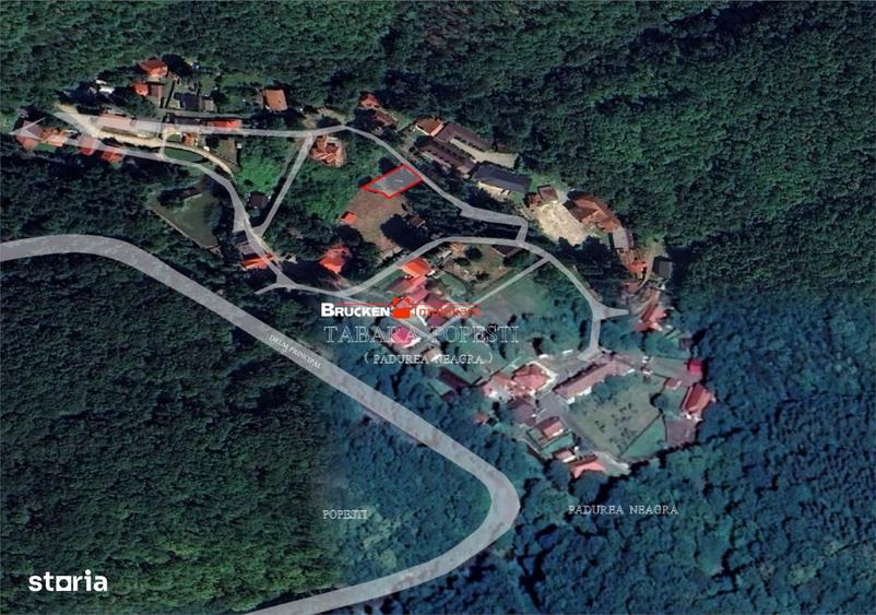 Teren Padurea Neagra - sat vacanta | 370 mp - 2