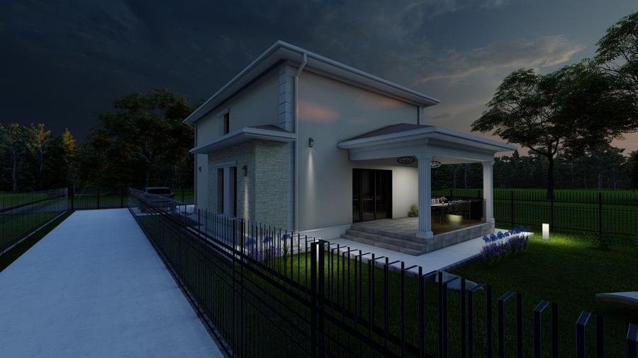 Casa P+1 - 228 mp + teren 668 mp - Mogoșoaia - 3