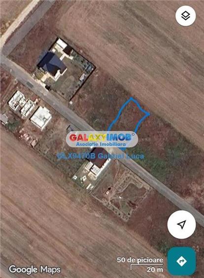 Teren intravilan 419 mp | Comuna Berceni | Curent electric | - 1