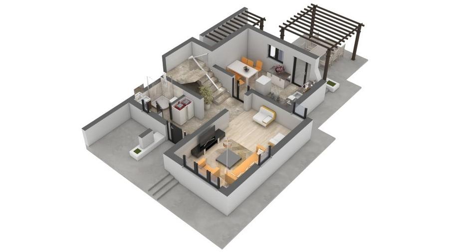 CASA PREMIUM CU 4 CAMERE TIP DUPLEX ,  PLATOU GALATA - 9