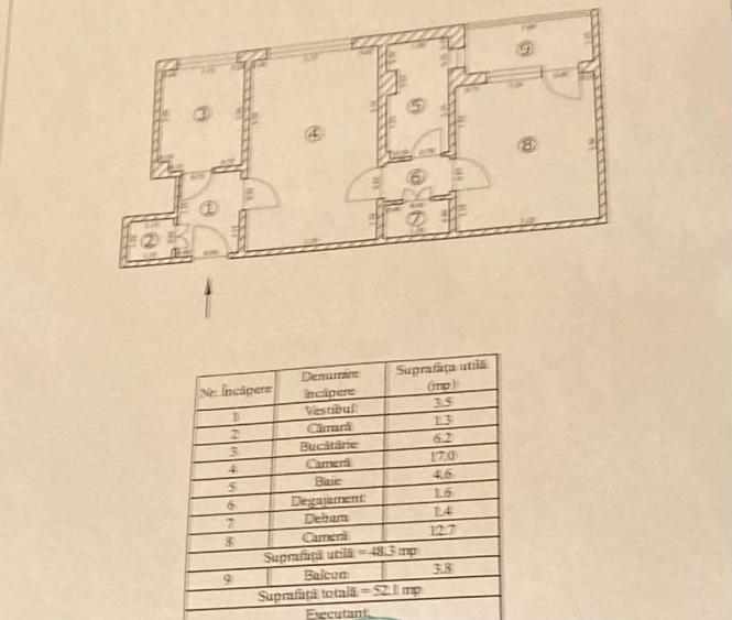 Apartament  2 camere, Bulevardul Victoriei - Piața Dacia,  Brașov - 5