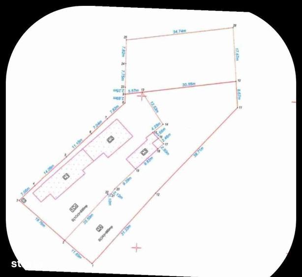 Proprietate mare 2529 mp casa si anexe - 9
