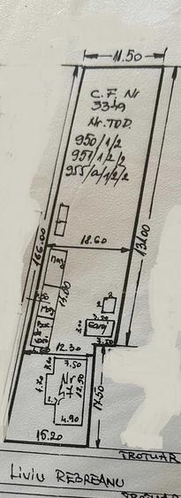 Casa cu teren generos de vanzare Gherla, str. Liviu Rebreanu - 5