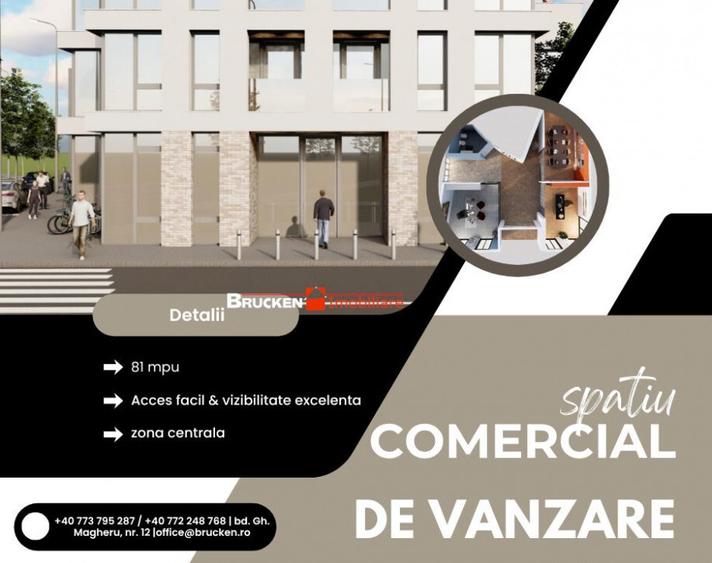 SPATIU COMERCIAL PREMIUM - locatie centrala, vizibilitate ex - 4