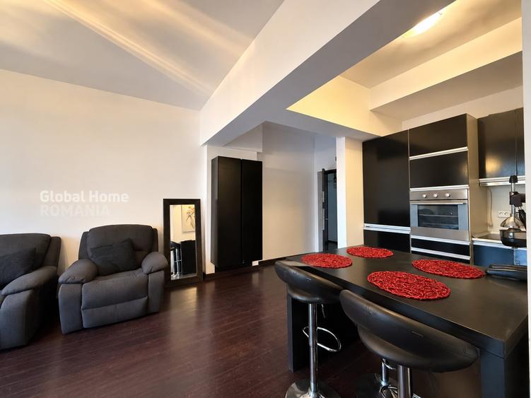Apartament cu 2 camere semidecomandat, mobilat în Universitate