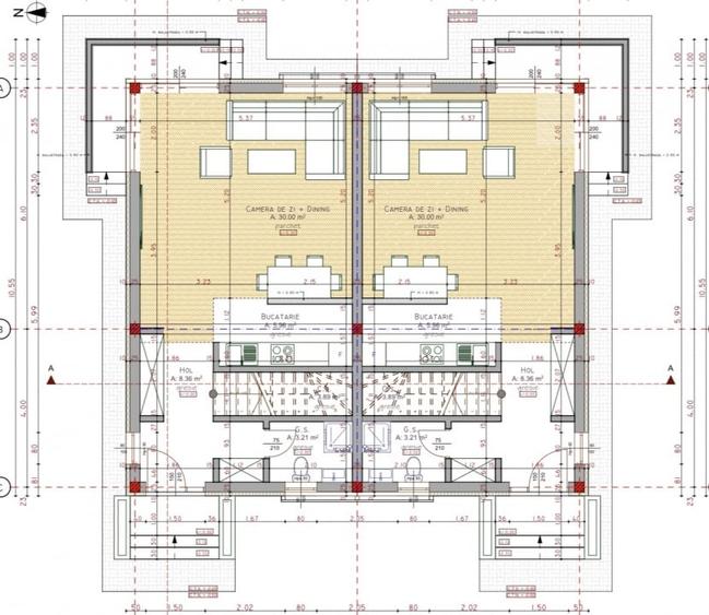 Duplex cu 4 camere - 110 mp utili - la 4 benzi - Mosnita Noua - 2