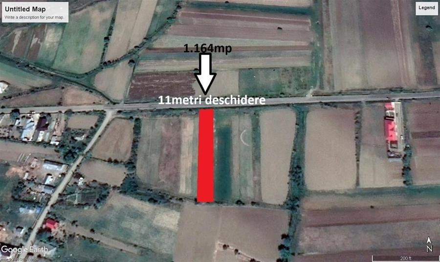 De vanzare 3 loturi teren Extravilan in Garoafa total 8664mp - 1