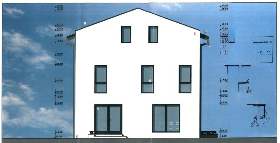 Casă individuală de vânzare la ROȘU - D+P+1+M - 258,89 mp - ZONA LIDL - 7