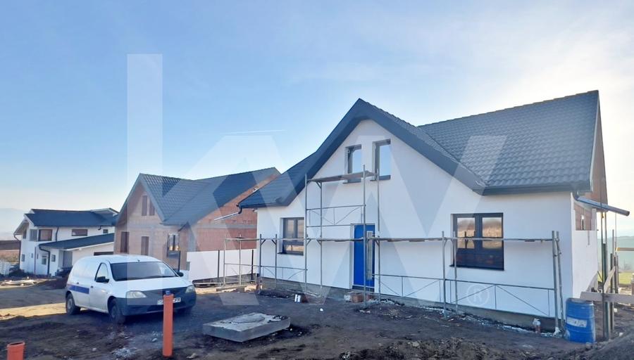 Casa unifamiliala de vanzare–Șura Mare. Panorama deosebita spre Sibiu - 3