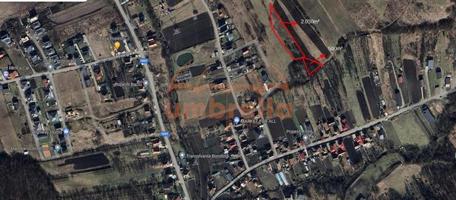 2 Terenuri de vanzare in Popesti Baciu 500m&Acirc;˛+ 2.030m&Acirc;˛/40&acirc;Ź m&Acirc;˛. - 7