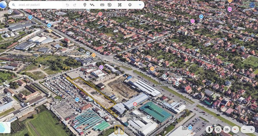 Teren intravilan de vanzare 6.839 mp – Arad, zona Parneava - 3