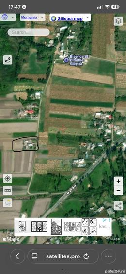 Casa + teren de vanzare Silistea, Romani (total 1363 mp) - pret 22000 euro - 2