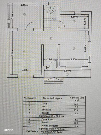 Vila 4 camere, 147 mp, zona Hlincea - 2