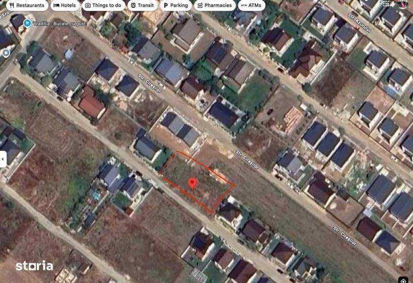 Vand teren comuna Berceni - 300 mp - 1