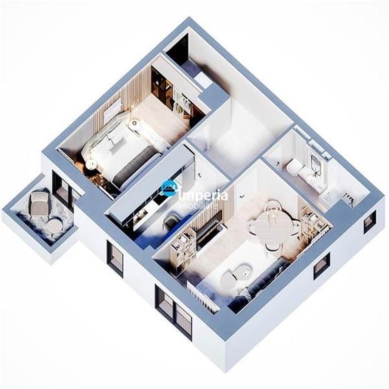 Potiers Towers Faza 2! Ap. 2 camere pret Promotional! - 3