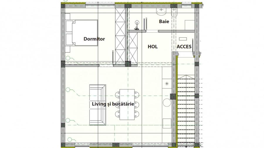 Apartament nou cu 2 camere, 54 mp, parcare subterana – Cetate, Alba Iulia - 3
