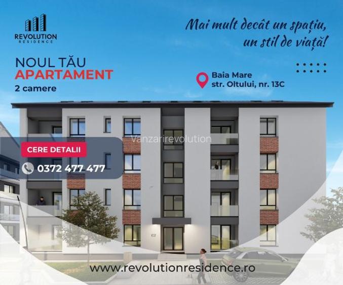 NEW! COMISION 0% - Apartamente 2  camere - Oltului 13C, Baia Mare