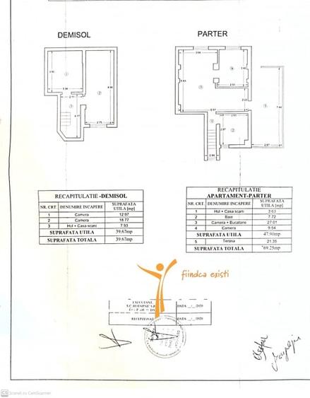 Apartament individual 4 camere 110 mp in Vila + 167mp CURTE - BUCIUM - 6