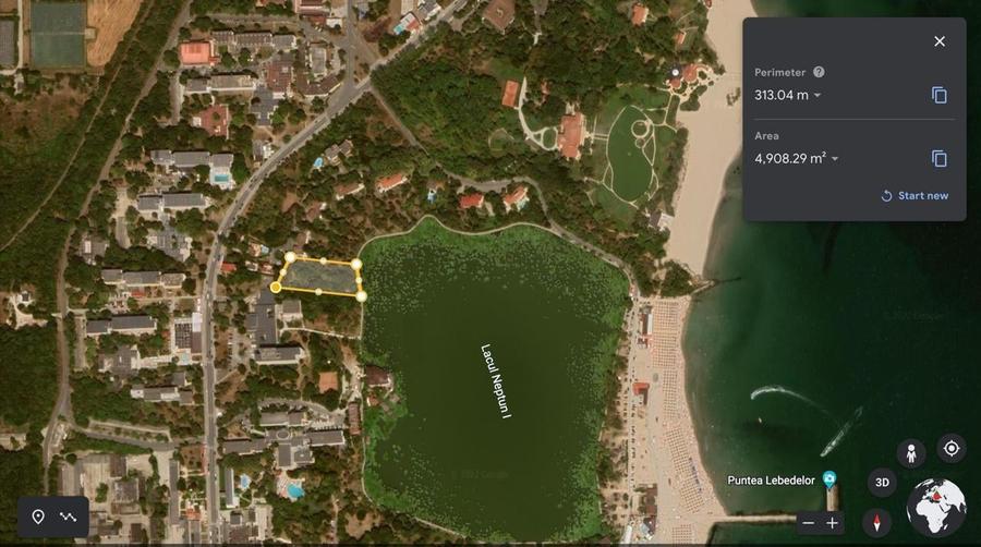 Vand teren LAC Neptun-Central- LOCATIE DE EXCEPTIE- - 1