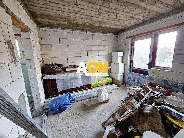 Casă S+P+1 la roșu, 5 camere, teren 500 mp, Ampoi 3, Alba Iulia - 4