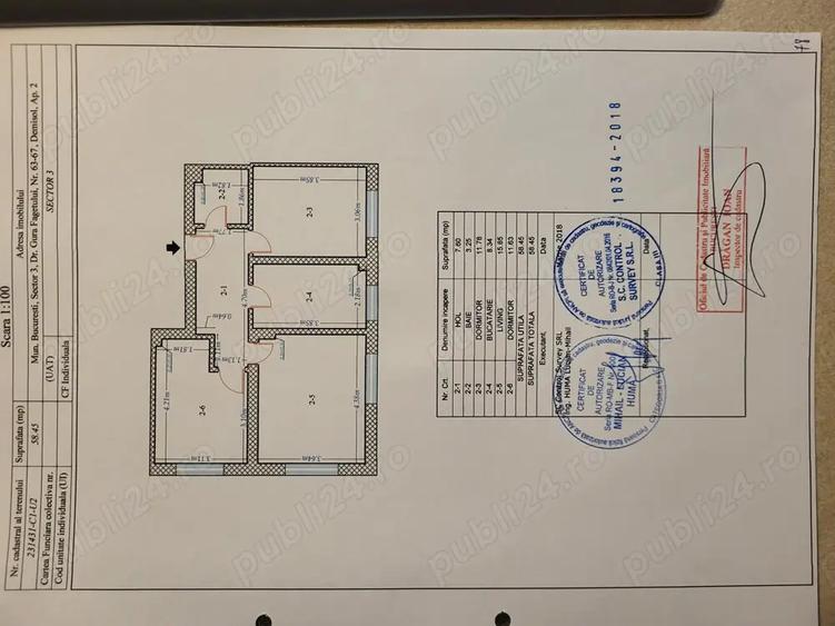 Vand apartament 3 camere - 6