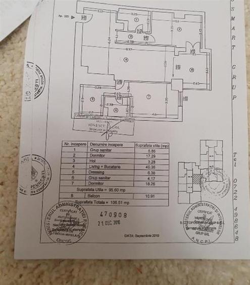Apartament 3 camere Pipera - 1