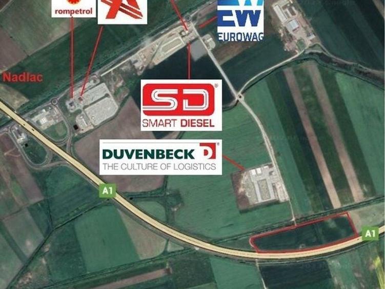 De vanzare potential teren industrial, llogistica Pecica - 3