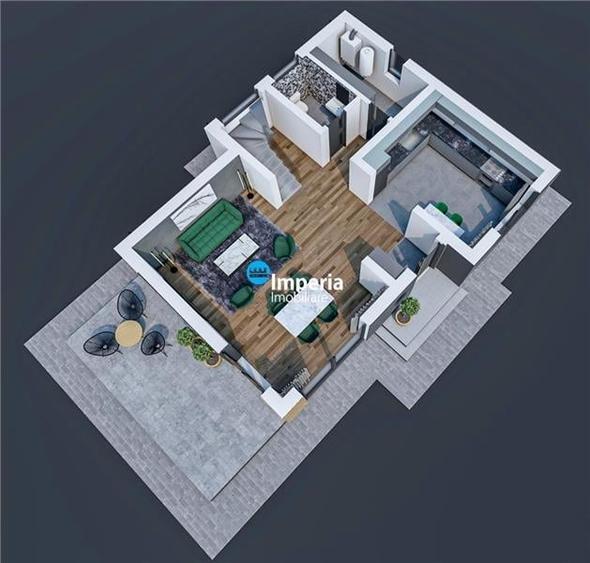 Vila premium P+E 4 cam, asfalt, canalizare,Notariat Miroslava - 9