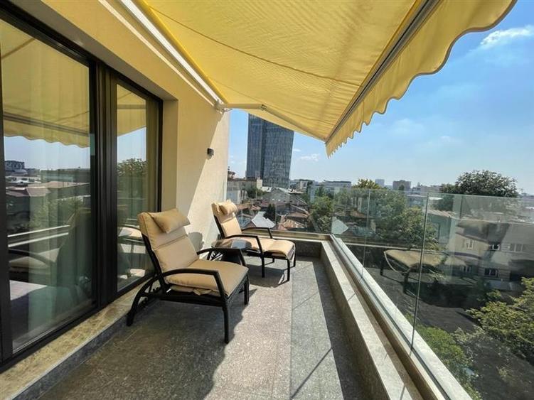 Dorobanti-Capitale, apartament  mobilat si utilat, constructie noua, parcare sub - 3