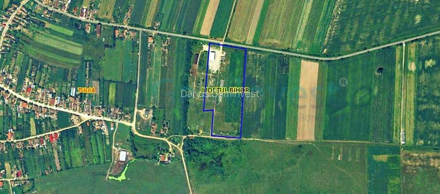 Gaminvest Teren zona industriala, la 40 km de Oradea, Tulca, Bihor, V3747A