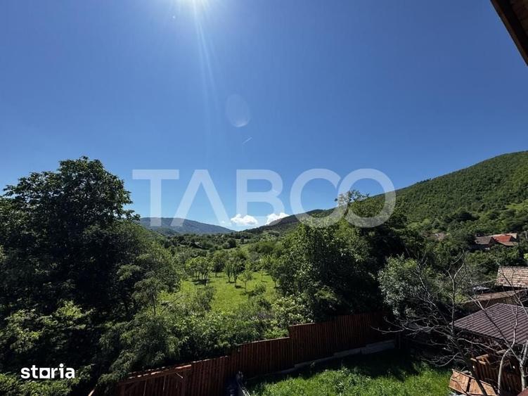 Casa de vis la munte 7 camere 5 bai ciubar teren 558 mp Rasinari Sibiu - 3