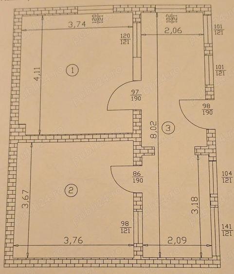 Casa cu teren - Buturugeni, Giurgiu - 2