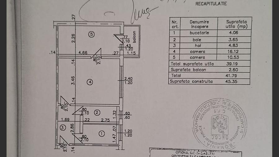 Apartament 2 camere Parter 46 mp + boxa, Spital Movila - 7